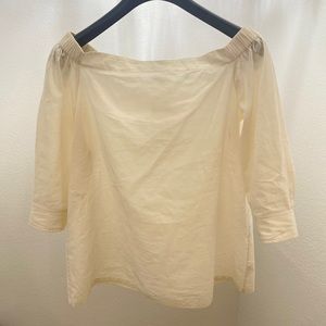Theory off the shoulder top